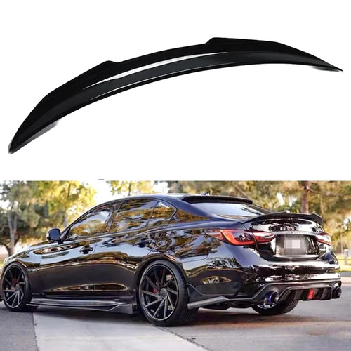 Glossy black rear - black,